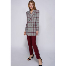 Spodnie Bazalini 3886 bordowe