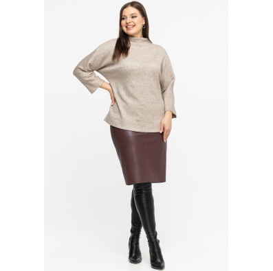 Spódnica Amelia Lux 4102 bordowa